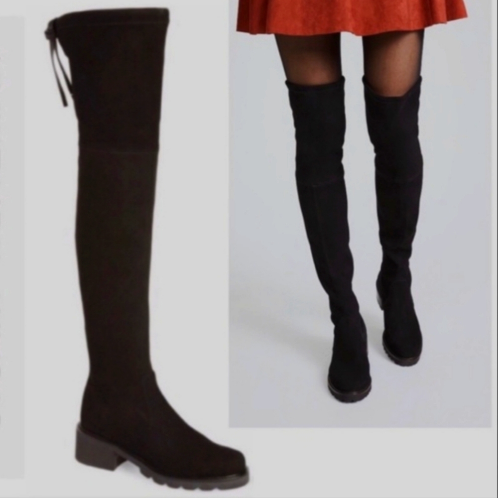 Stuart Weitzman Eldridge Over the Knee Suede Boot